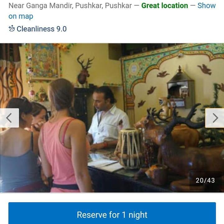 Hotel Moon Light Pushkar Eksteriør bilde